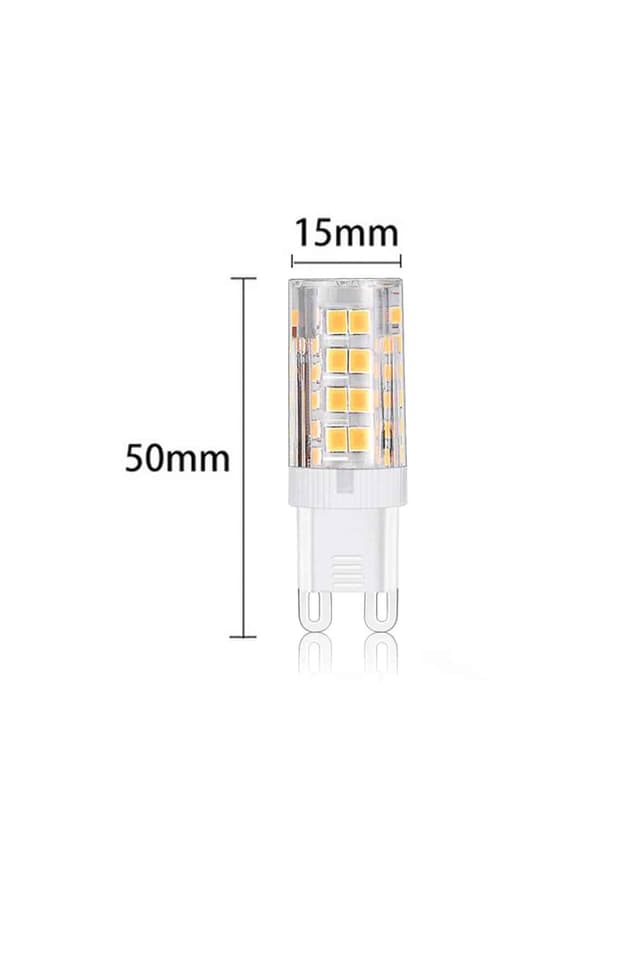 G9 LED 5W technical drawing
