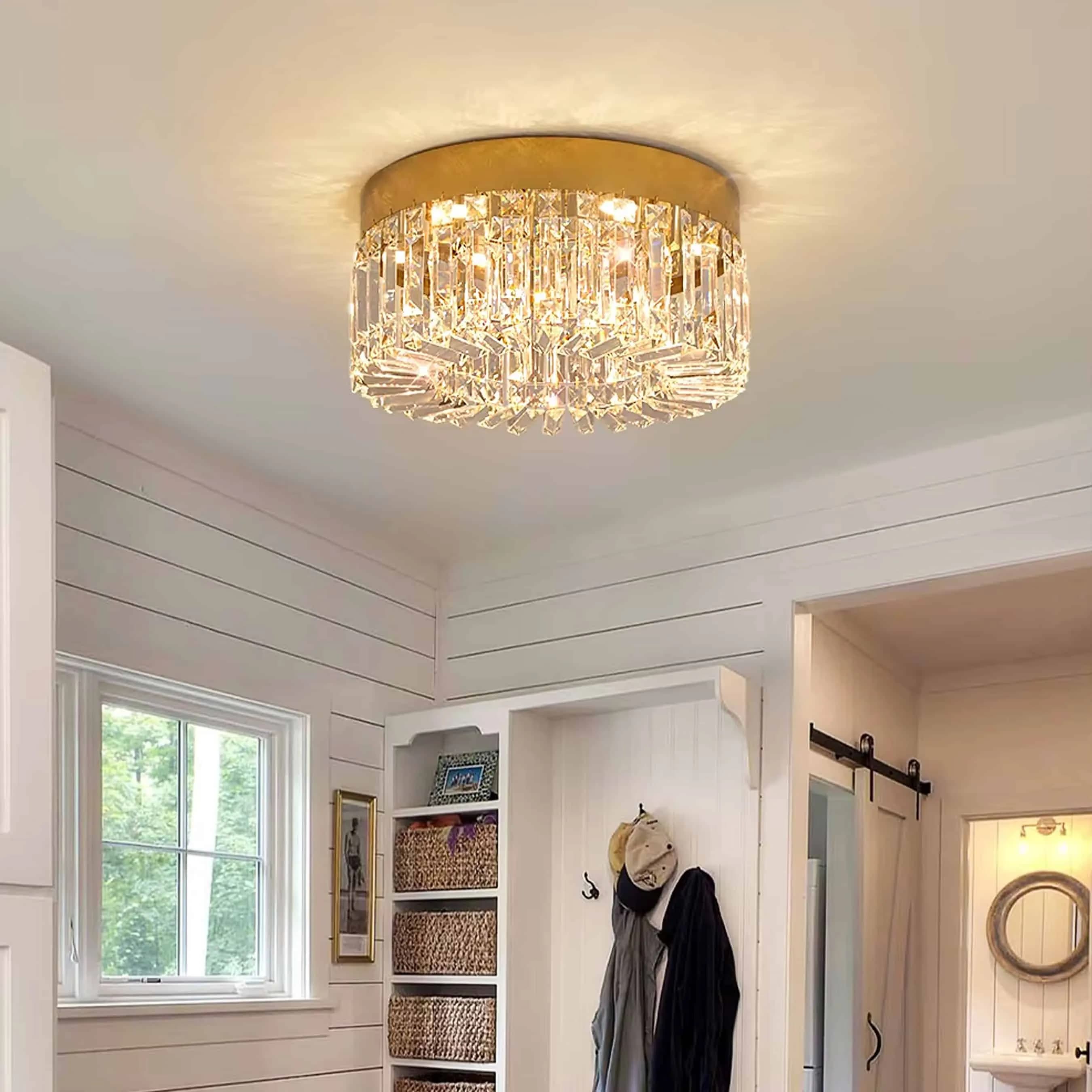Florens kristallplafond guld