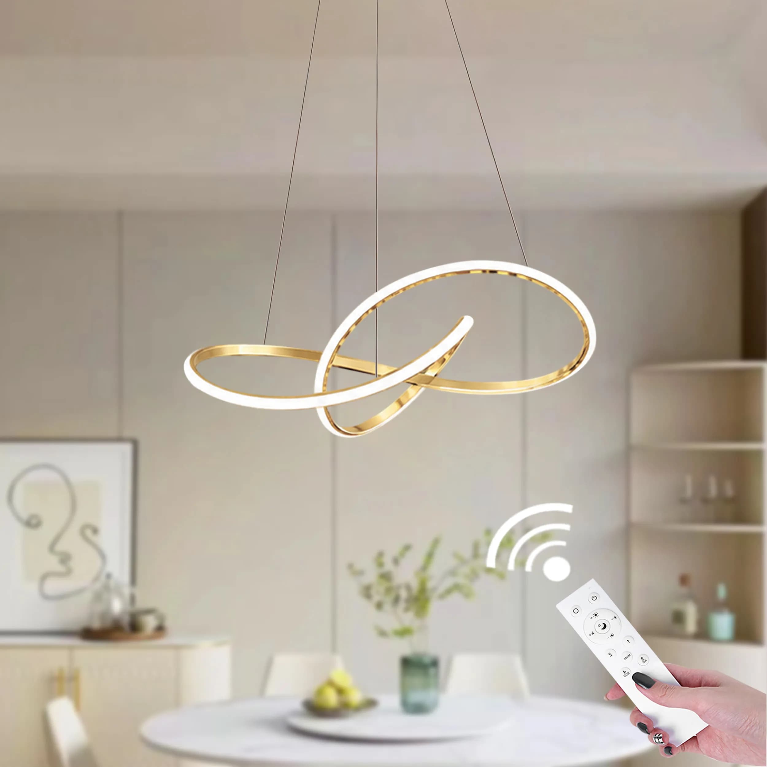 Galaxy Taklampa LED guld