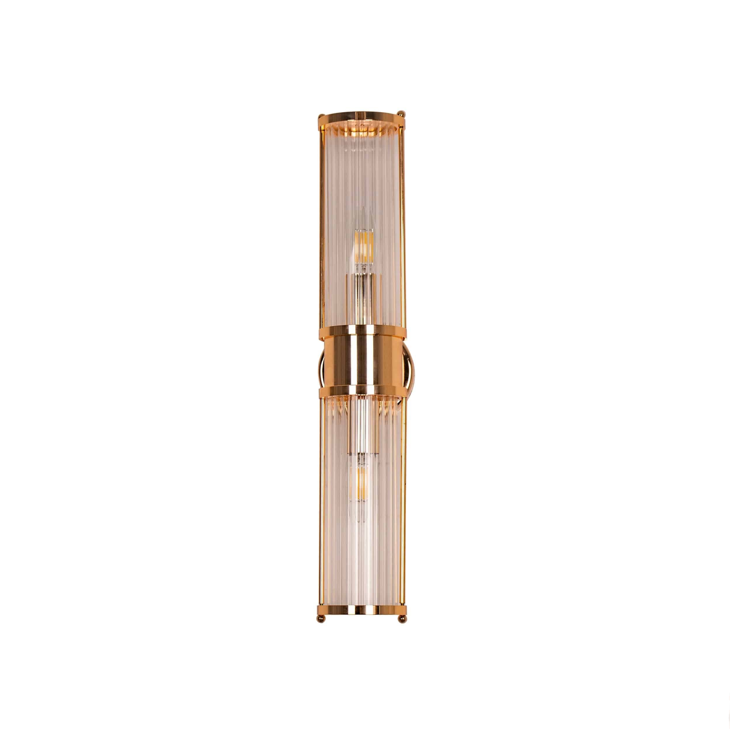Athena vägglampa guld