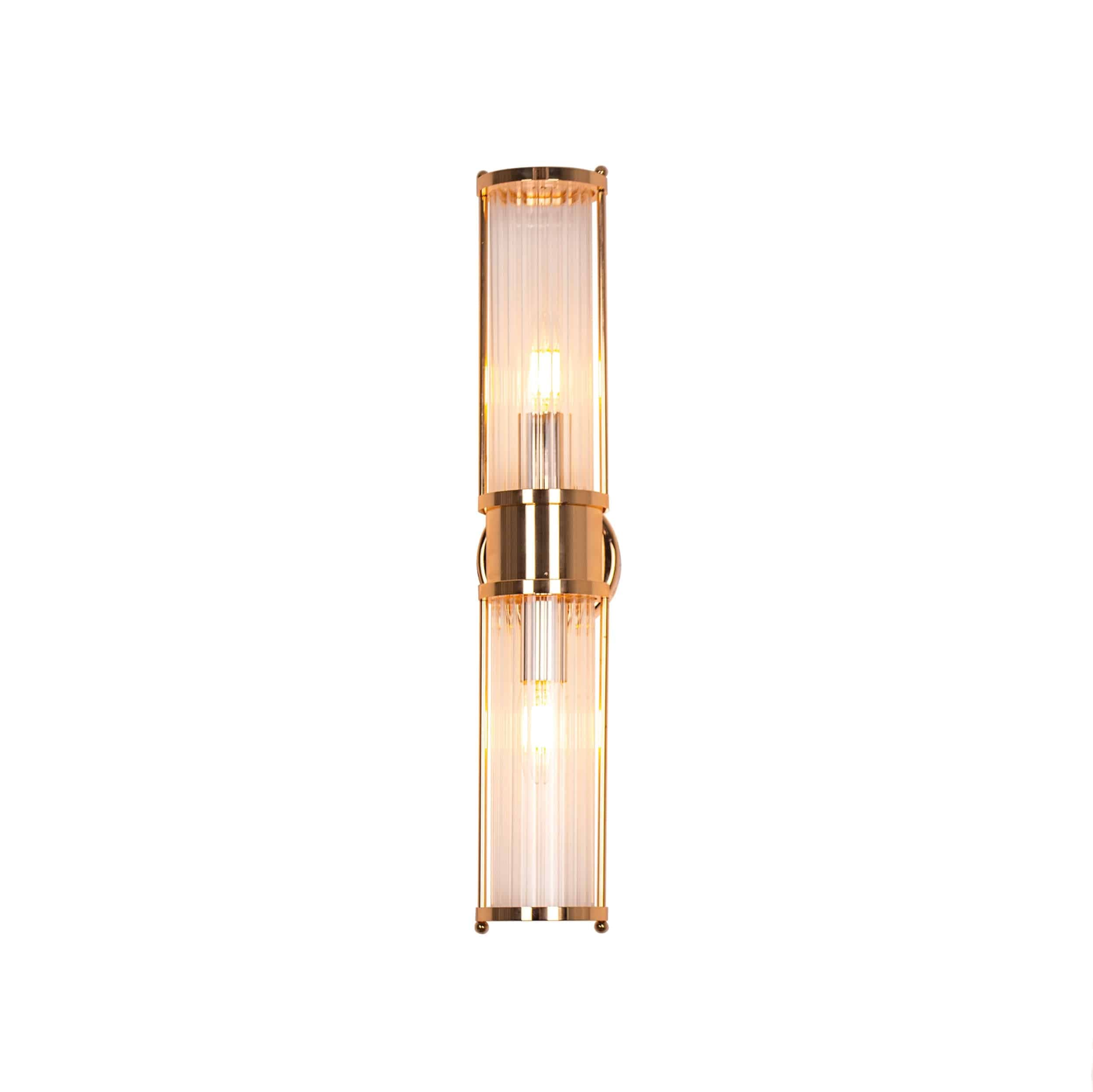 Athena vägglampa guld