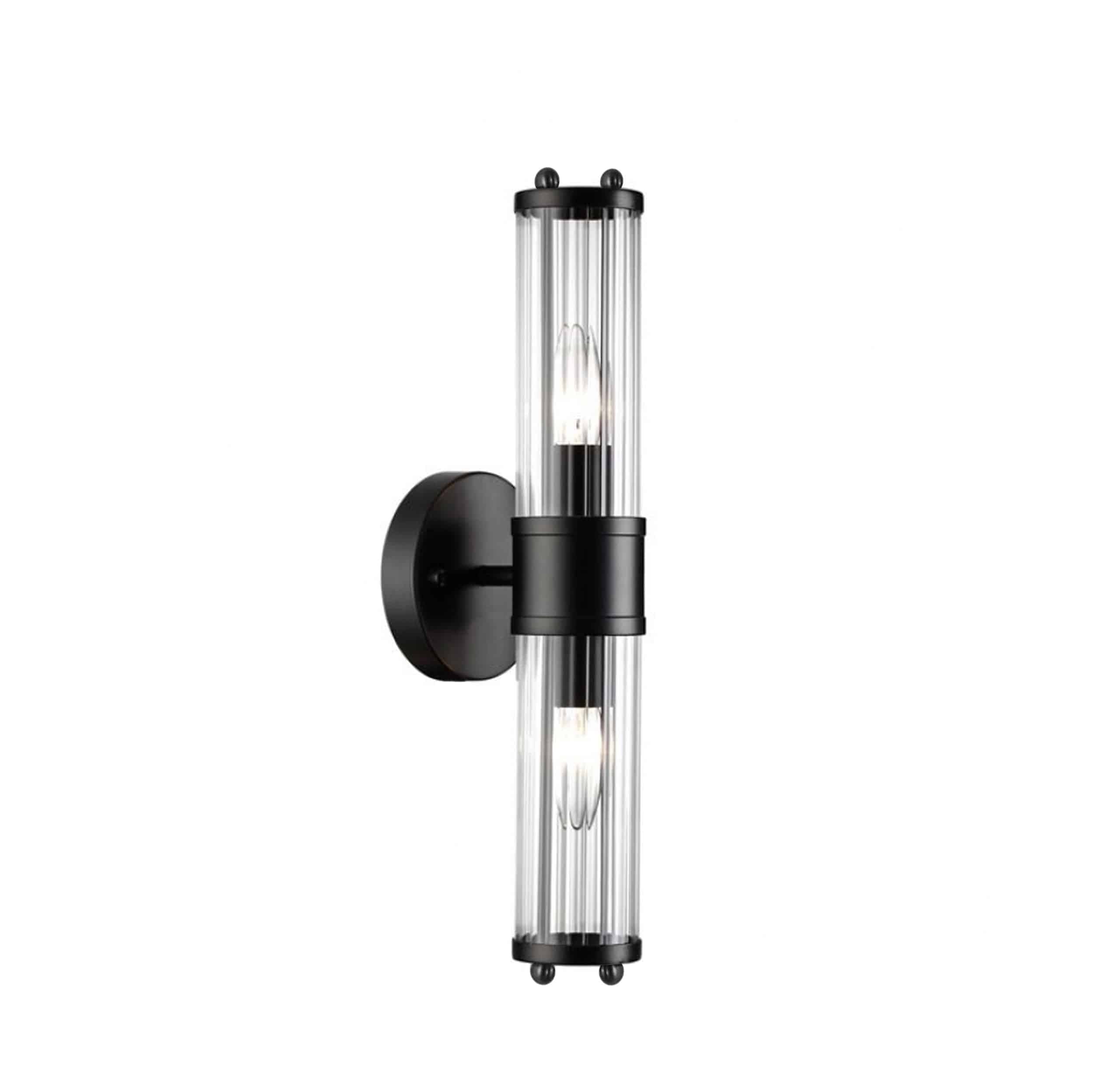 Athena vägglampa mattsvart