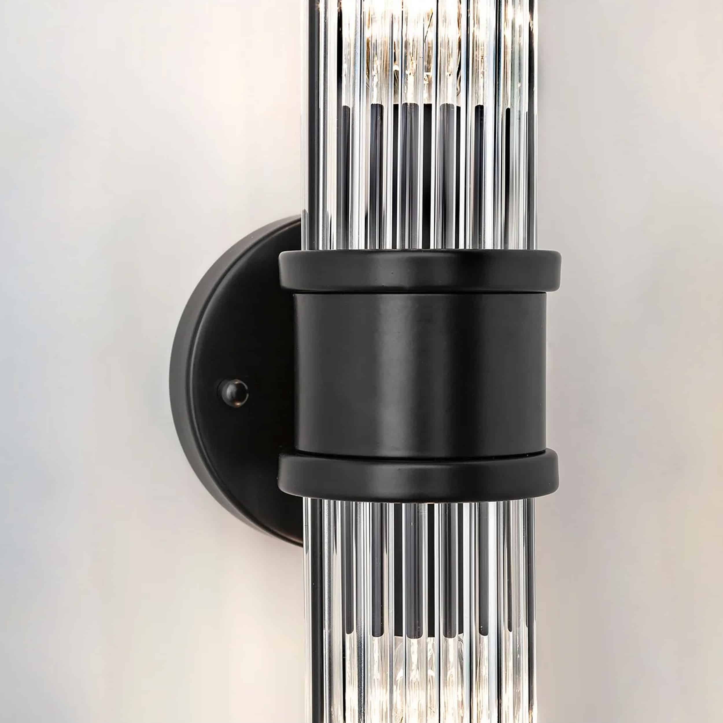 Athena vägglampa mattsvart