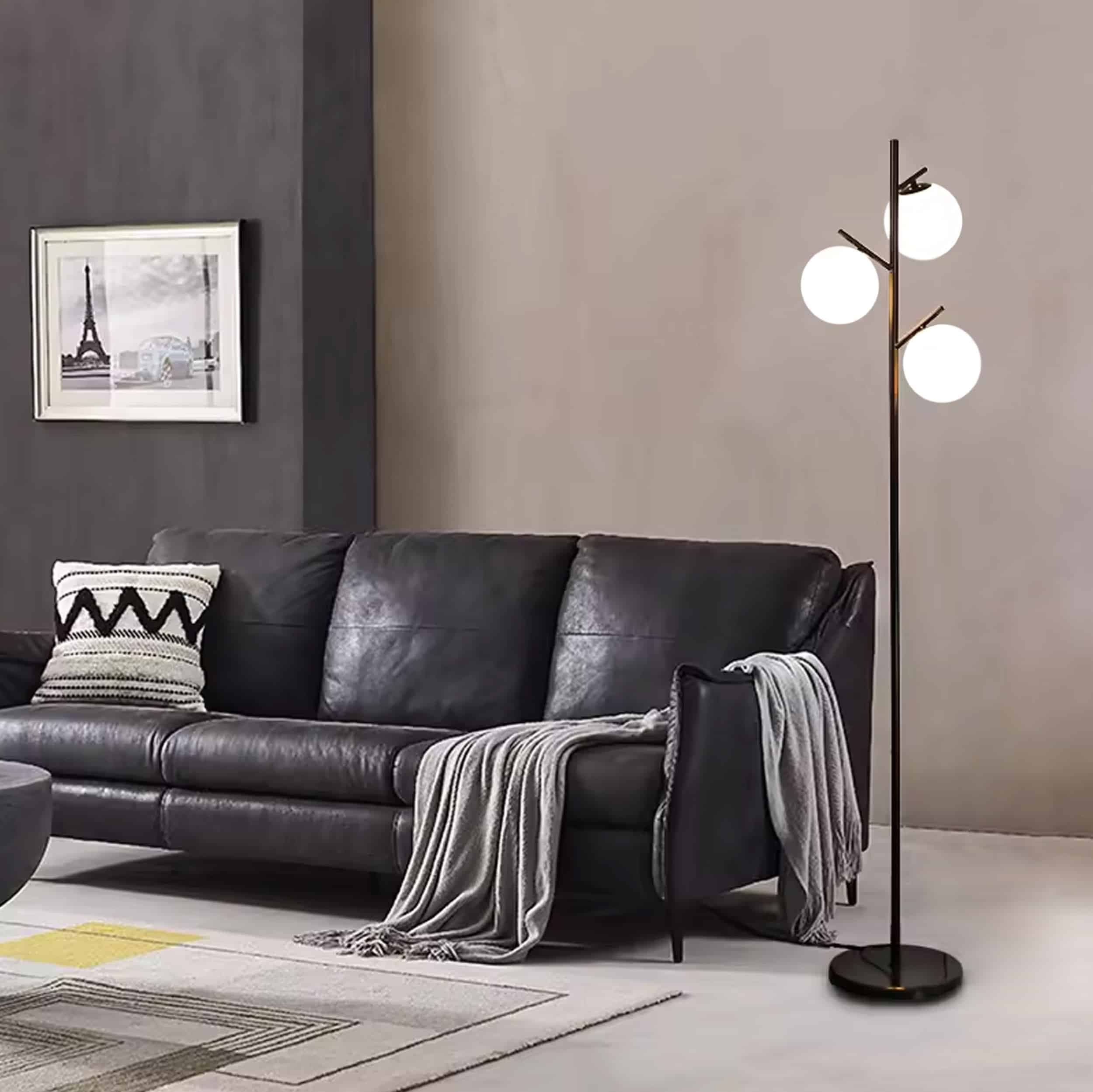 Bella golvlampa mattsvart