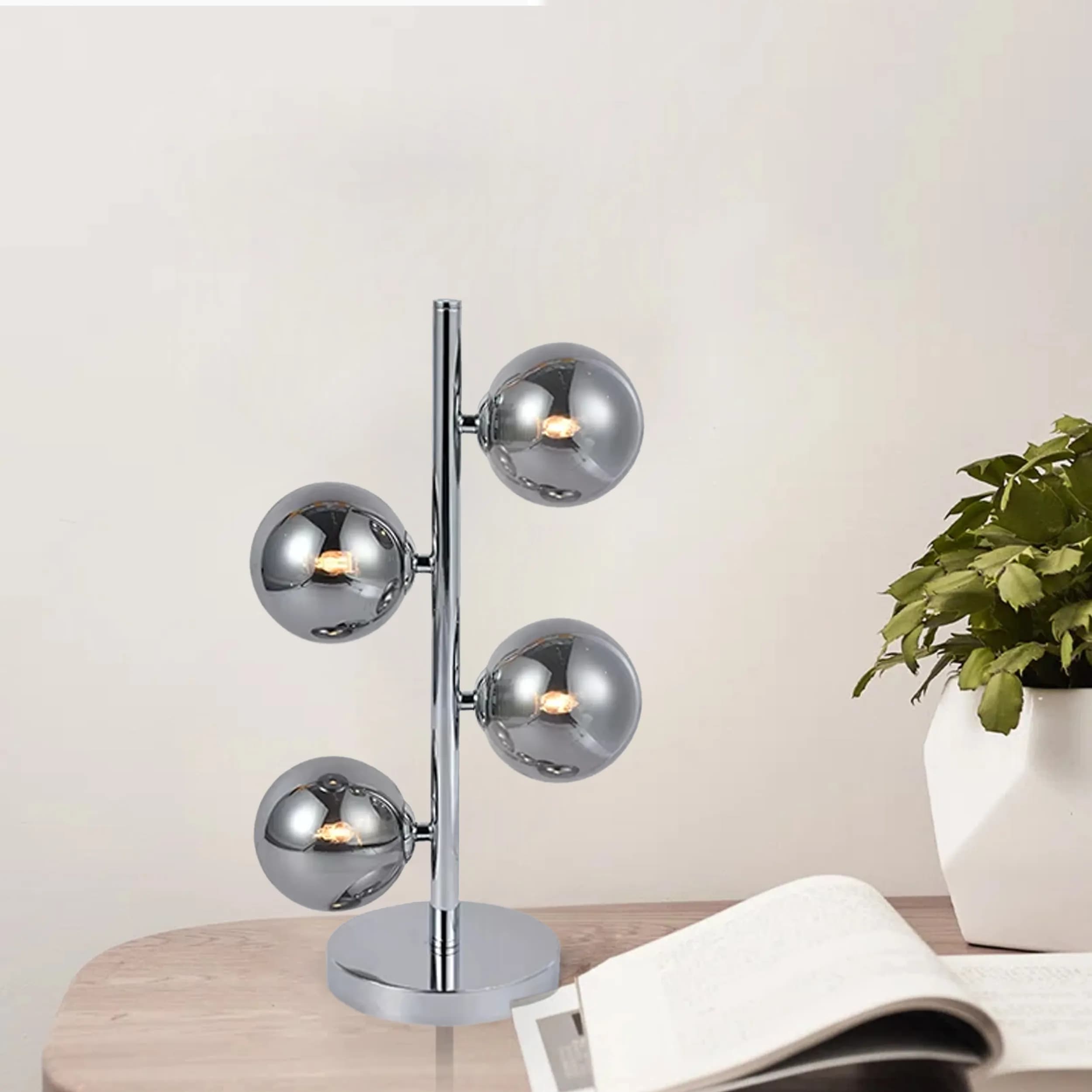 Darcy bordslampa Krom