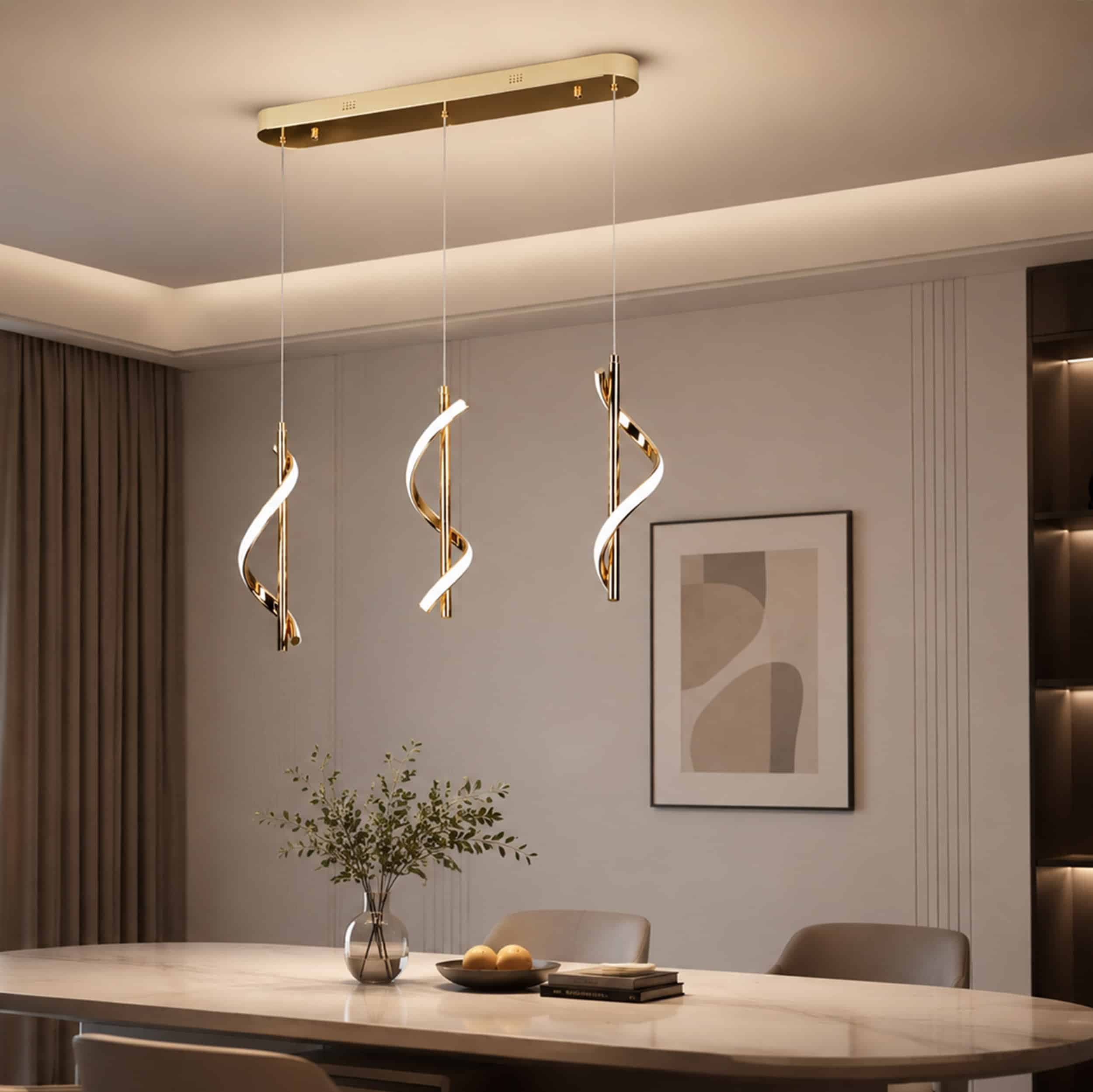 Felicia LED Pendellampa guld