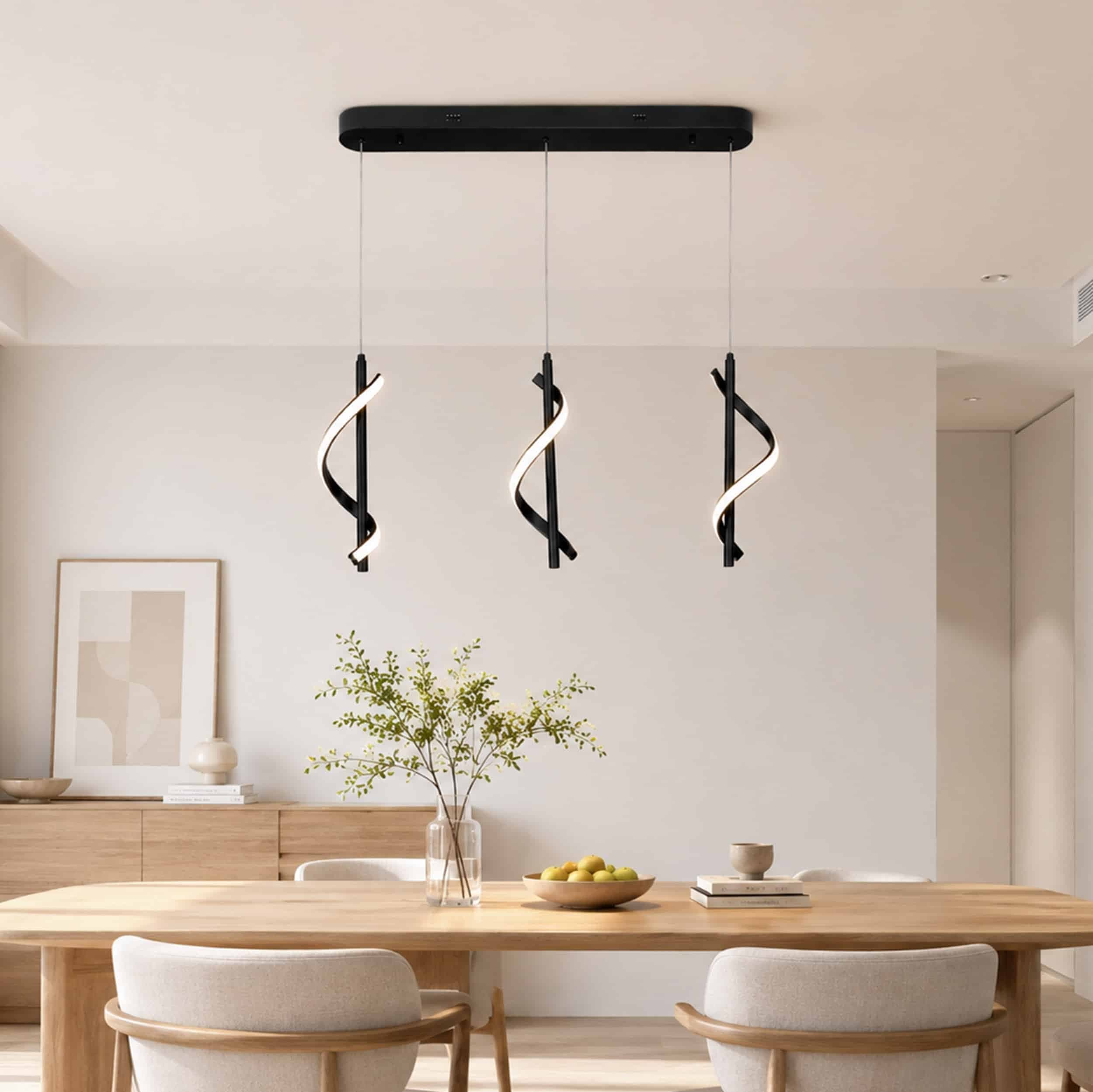 Felicia LED Pendellampa mattsvart