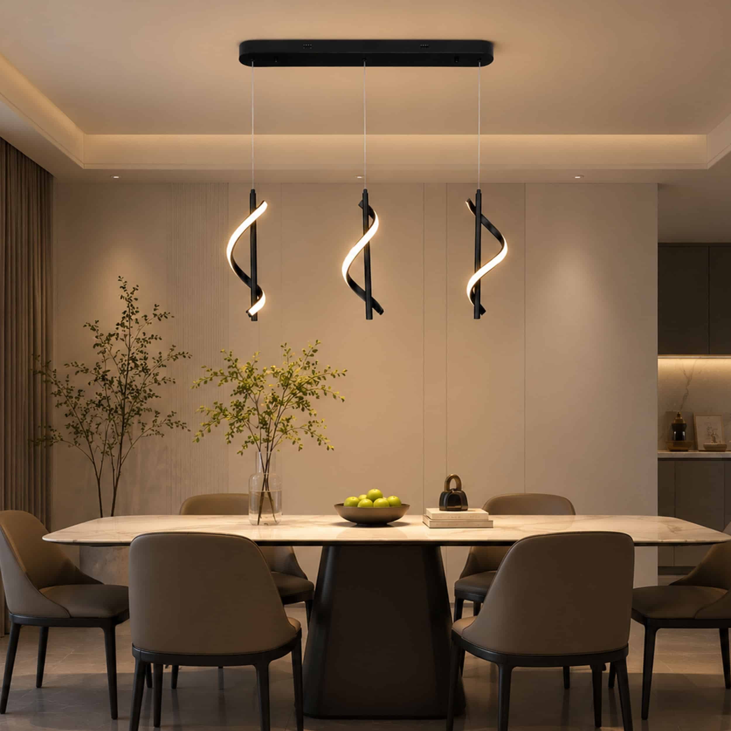 Felicia LED Pendellampa mattsvart