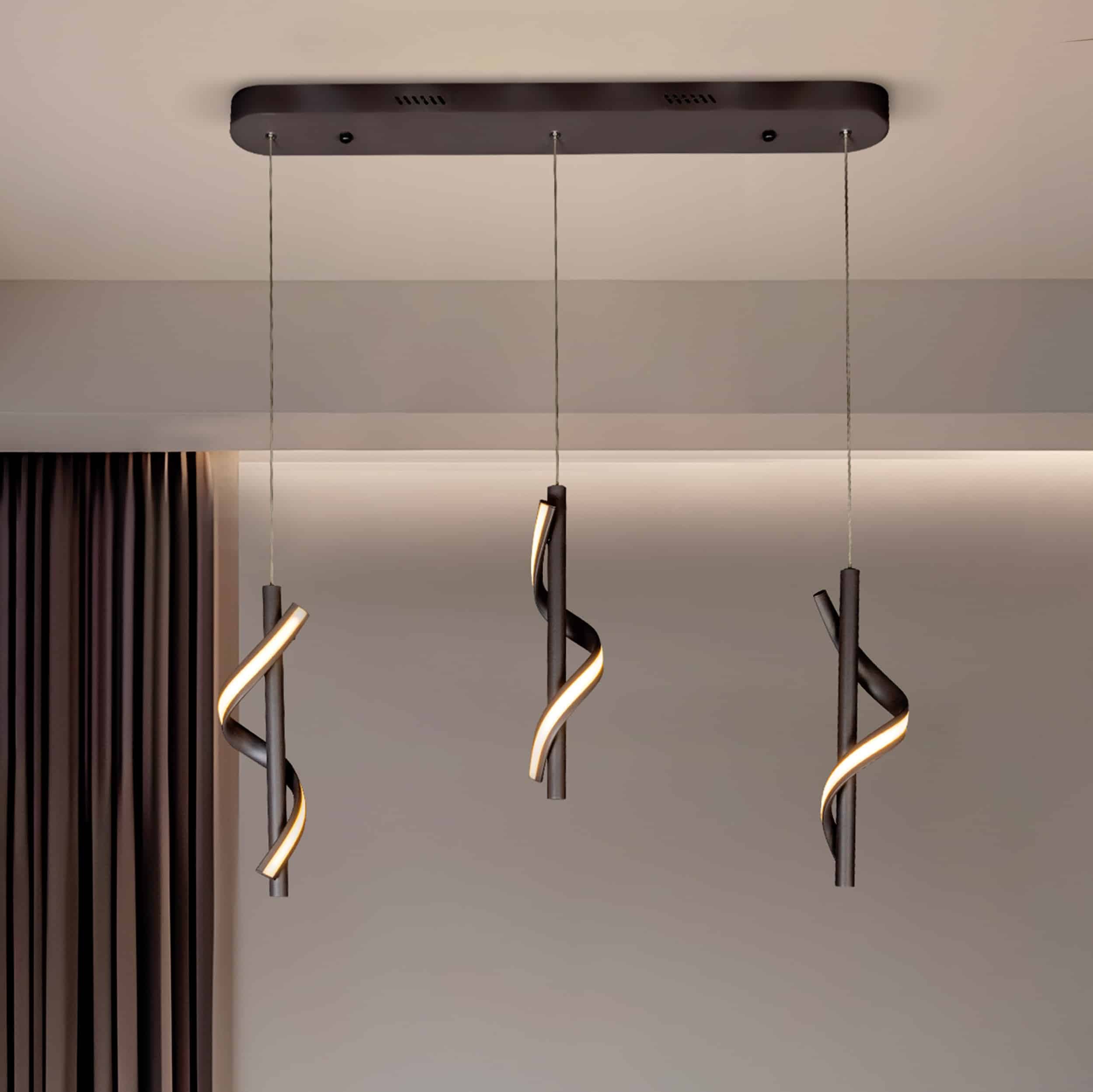 Felicia LED Pendellampa mattsvart
