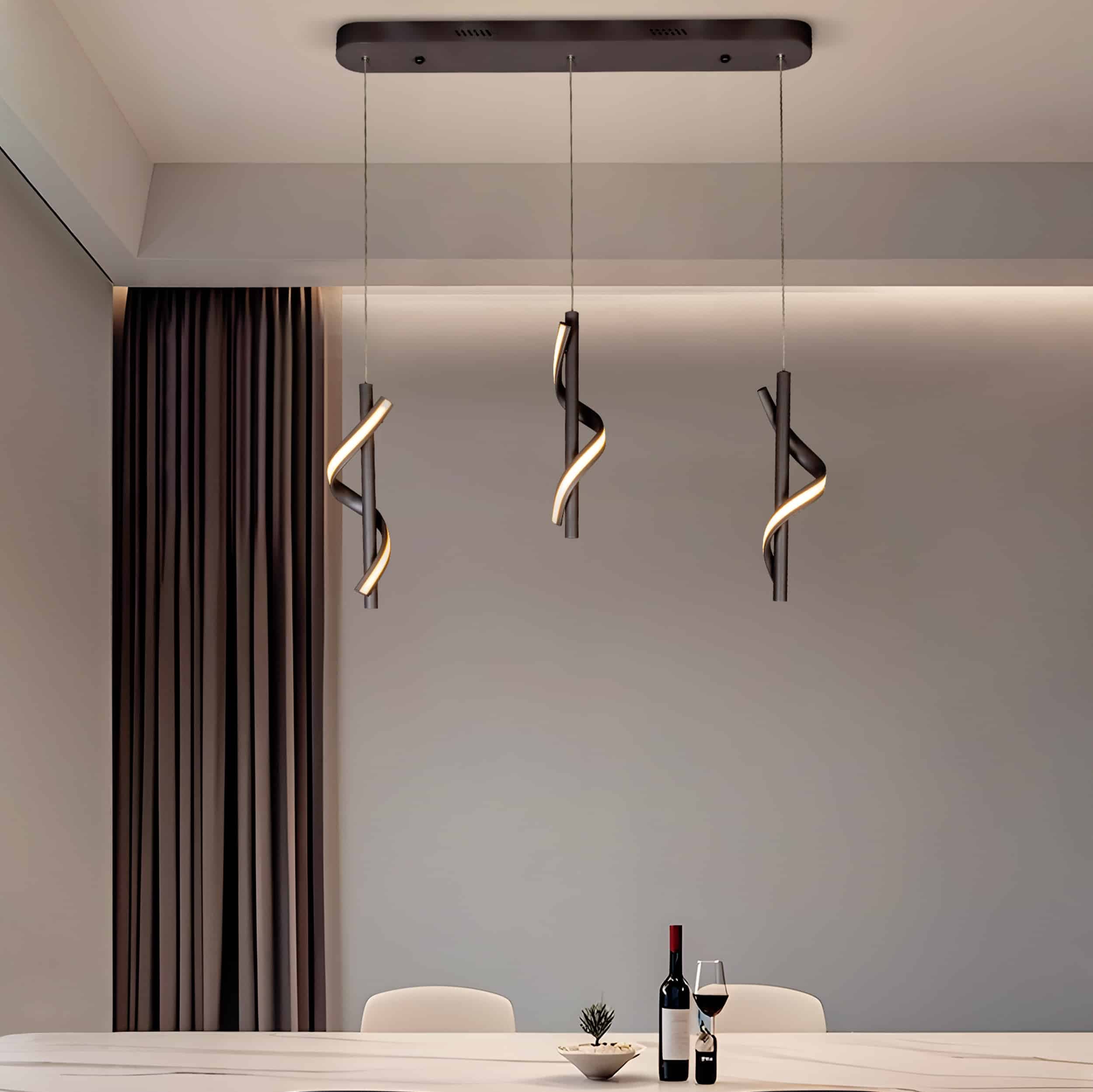 Felicia LED Pendellampa mattsvart