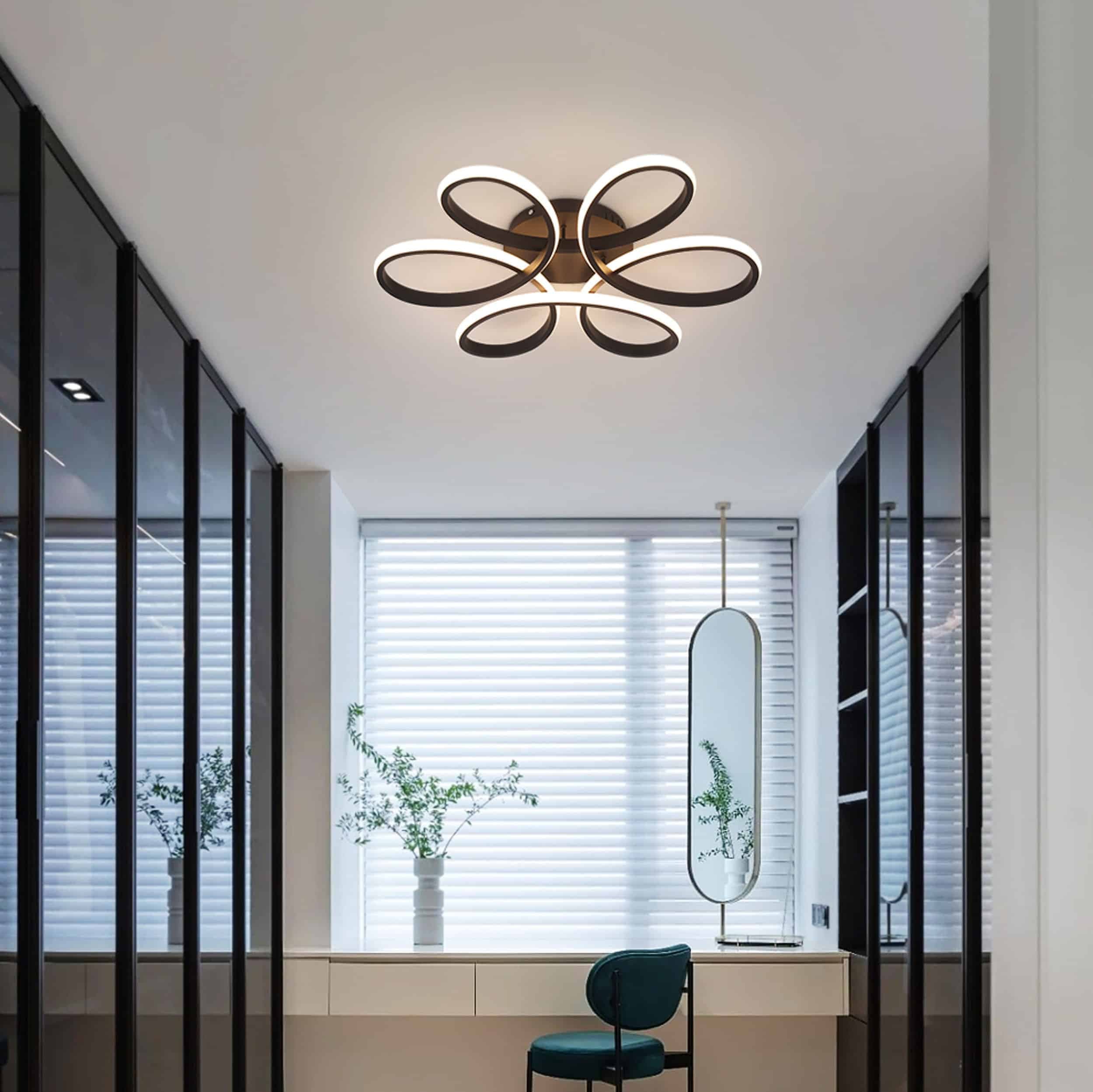 Flora Takplafond mattsvart
