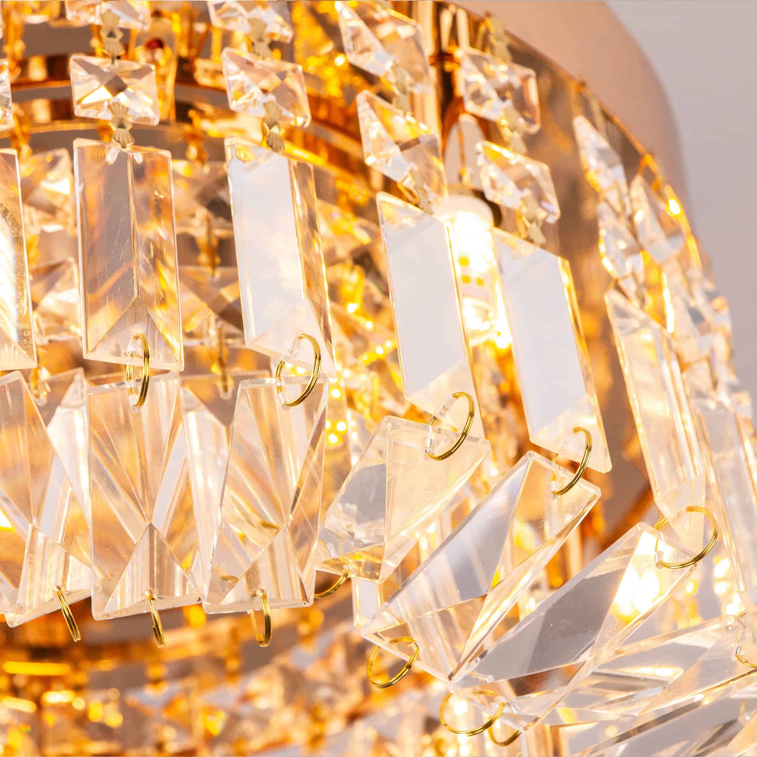 Florens kristallplafond guld