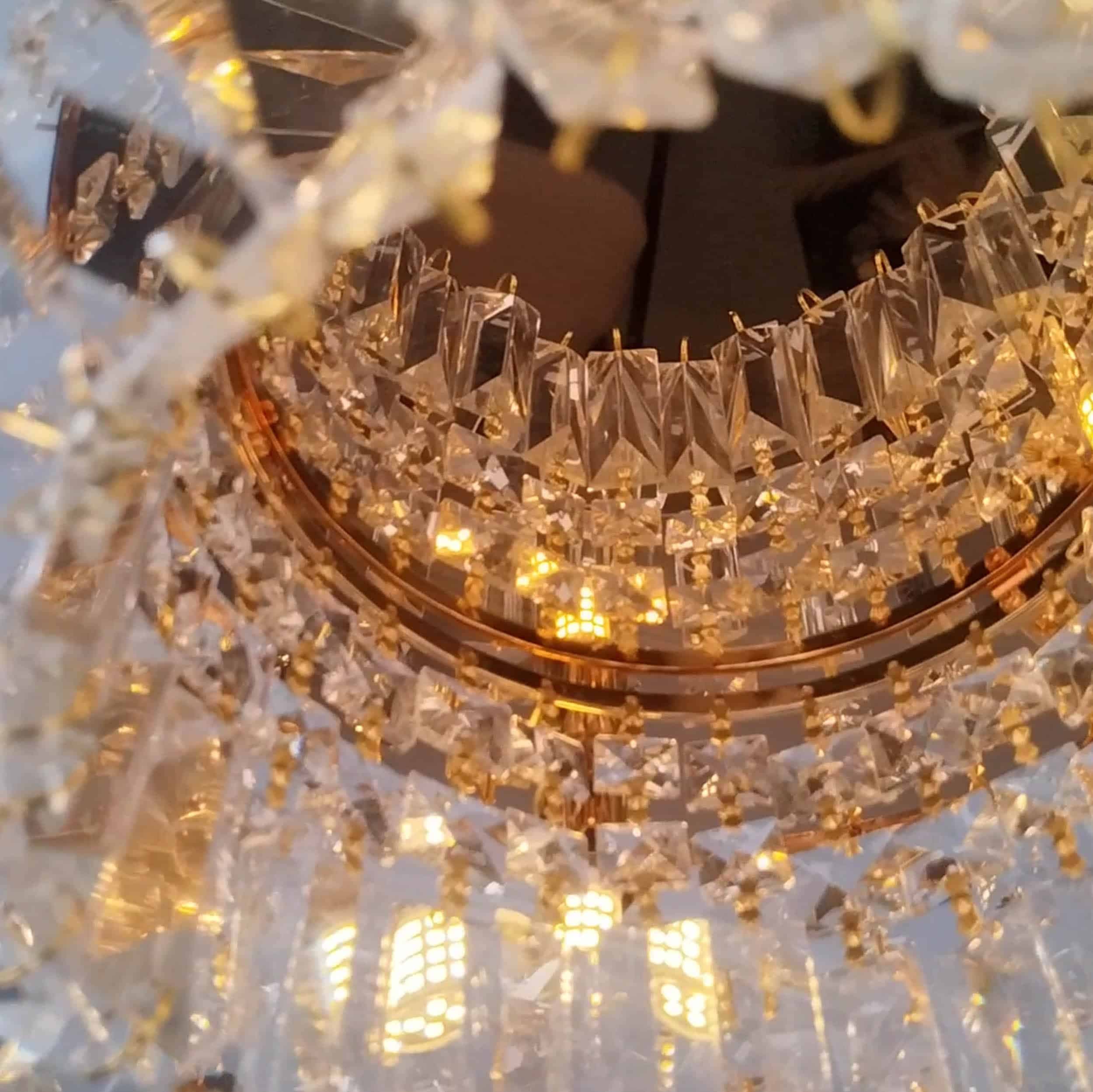Florens kristallplafond guld