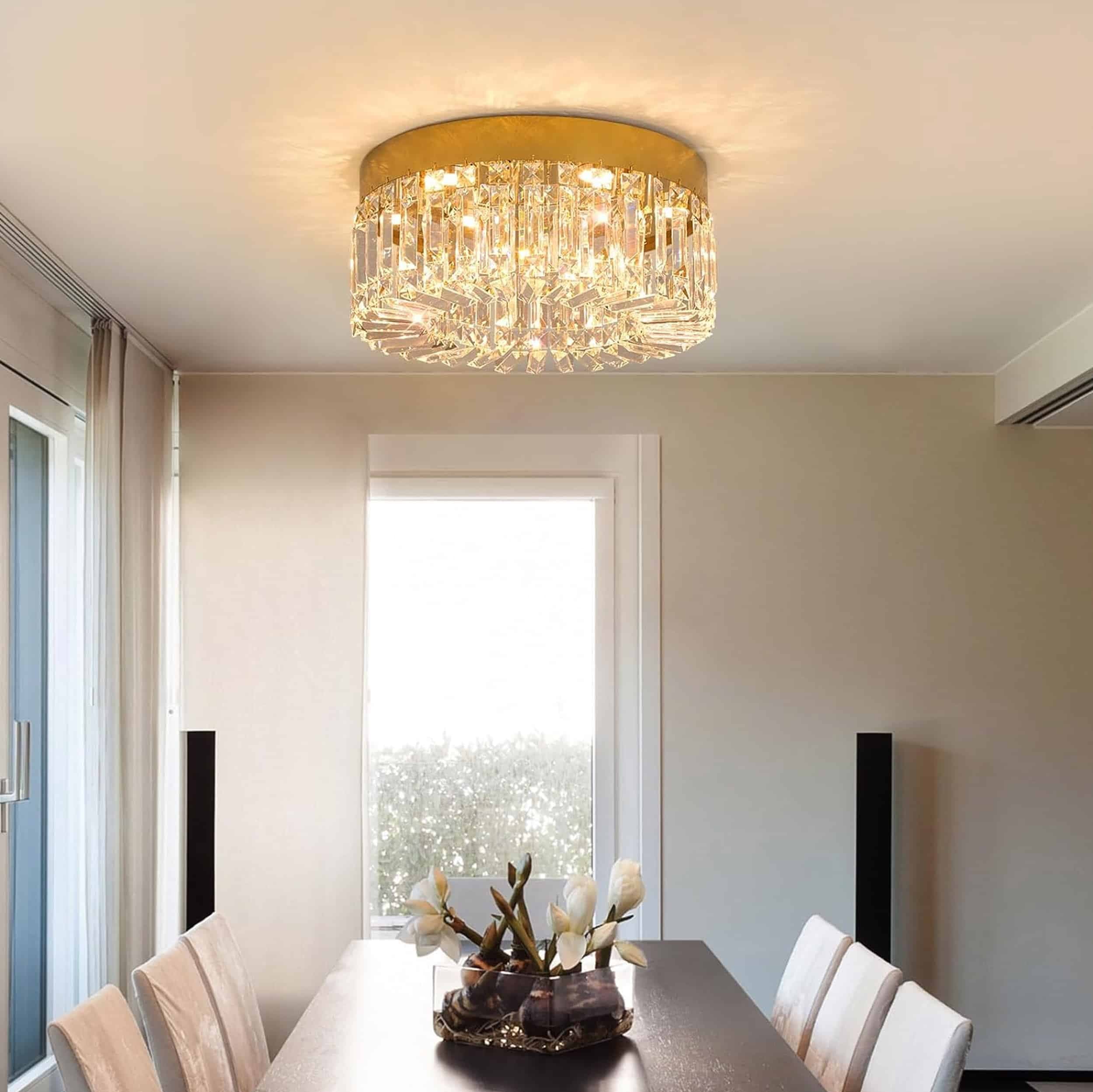 Florens kristallplafond guld