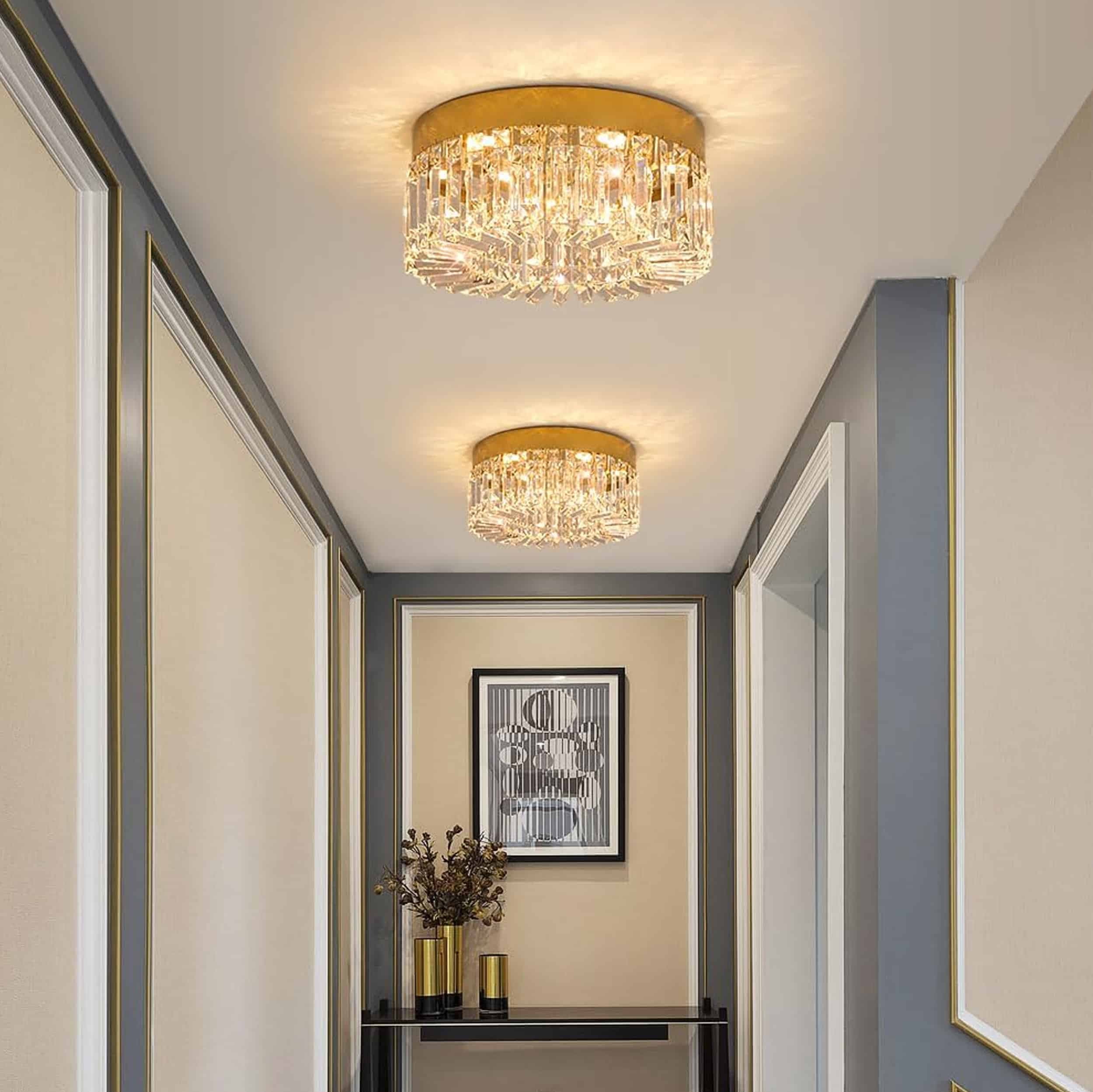Florens kristallplafond guld