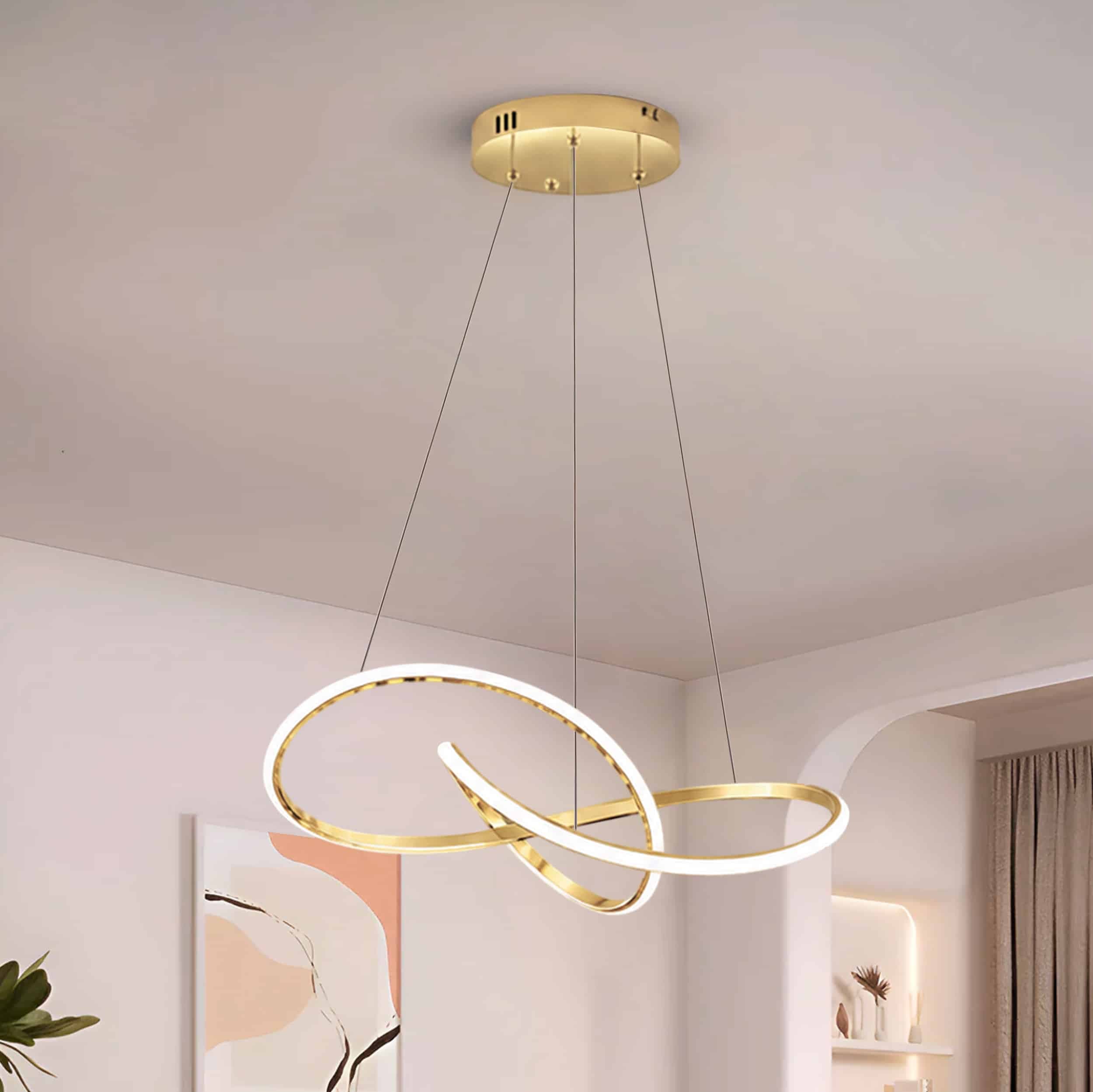 Galaxy Taklampa LED guld