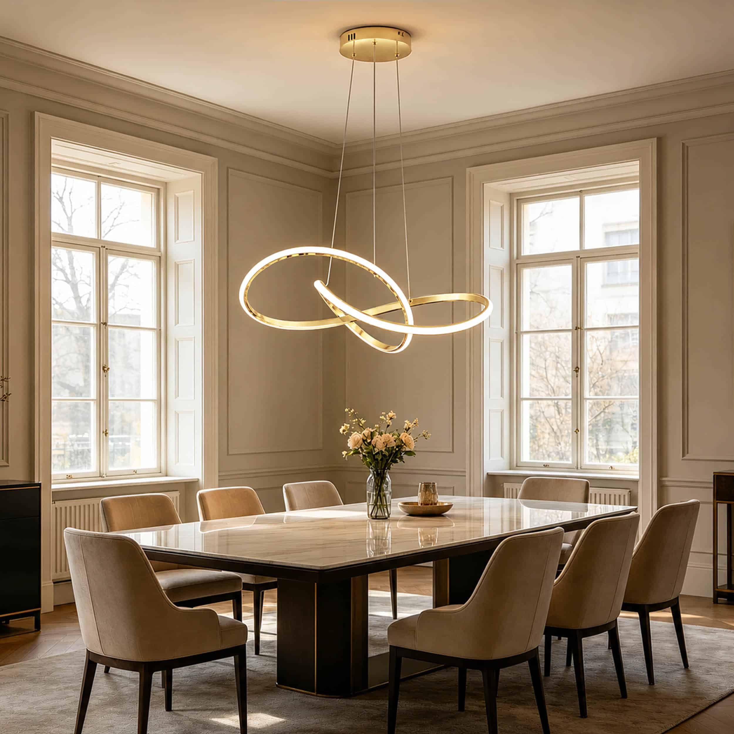 Galaxy Taklampa LED guld