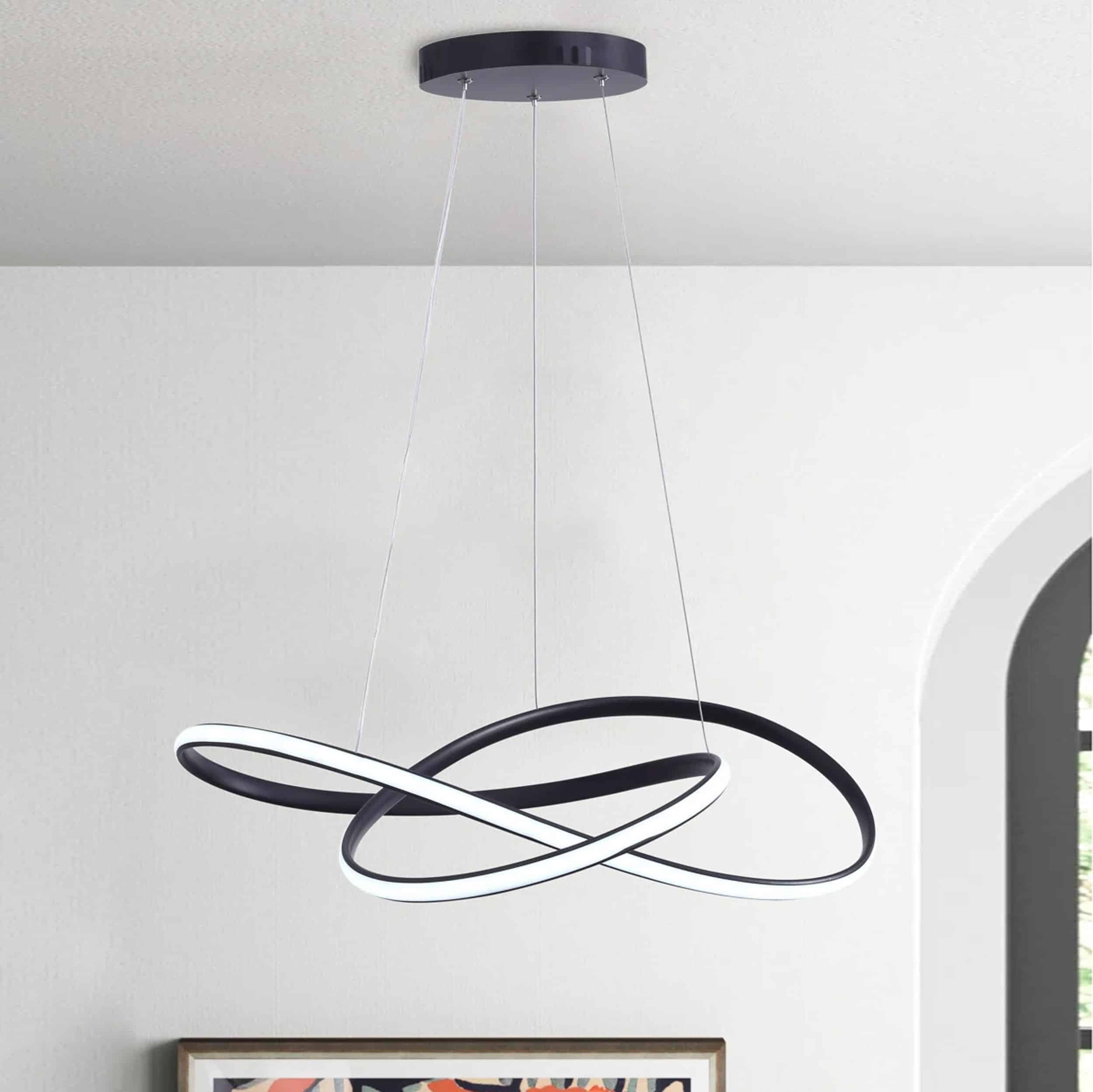 Galaxy Taklampa LED mattsvart