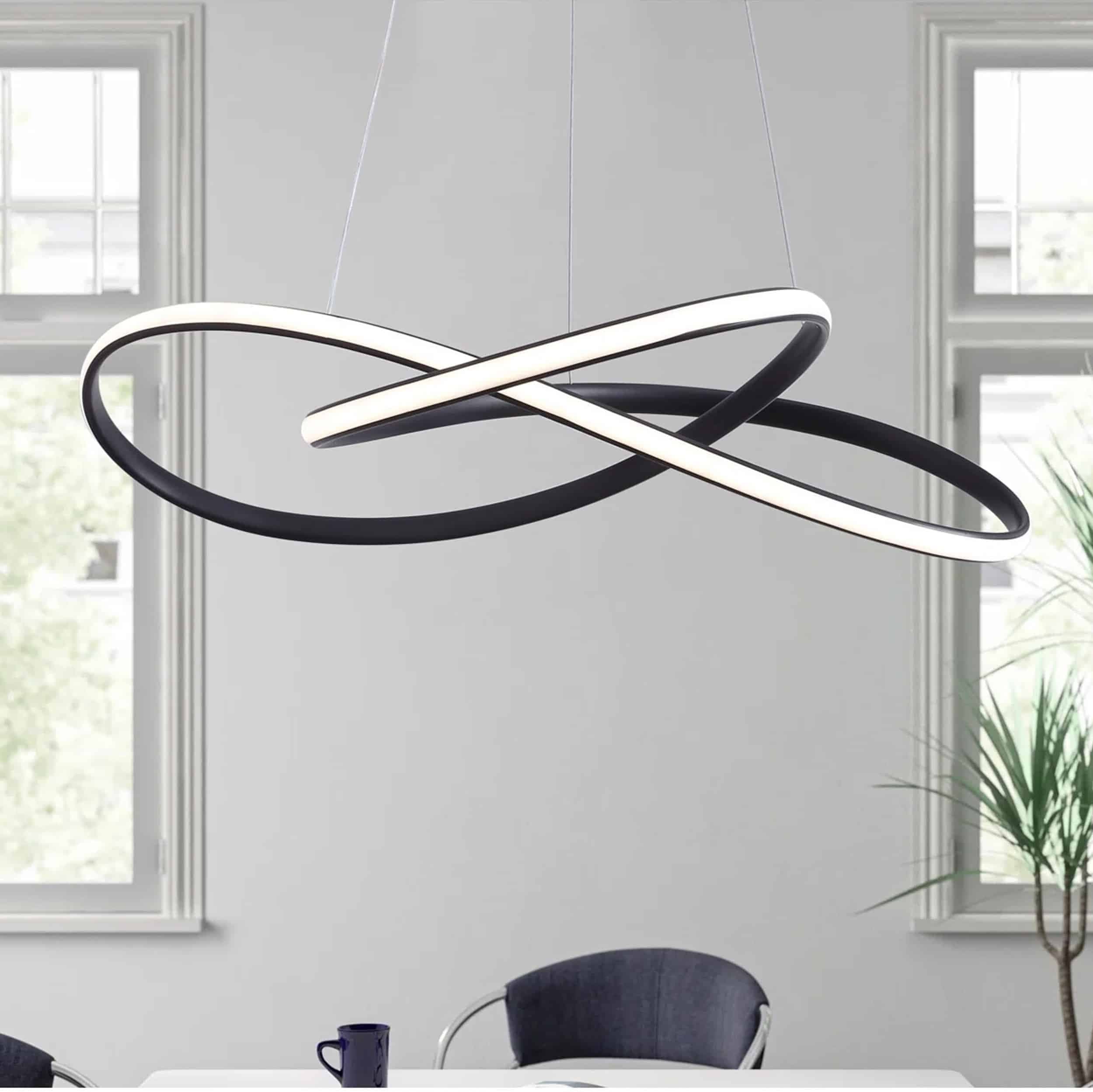 Galaxy Taklampa LED mattsvart