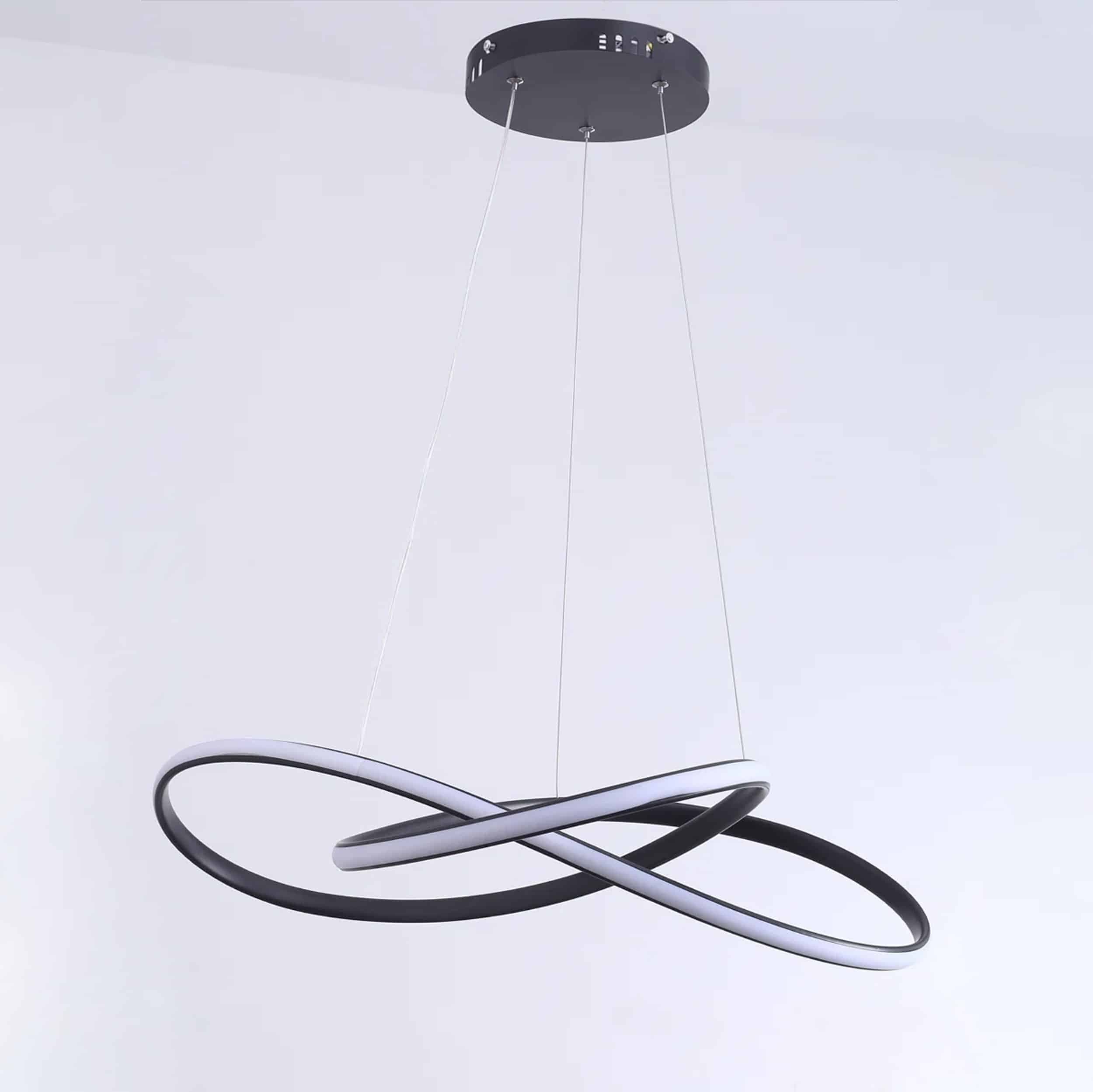 Galaxy Taklampa LED mattsvart