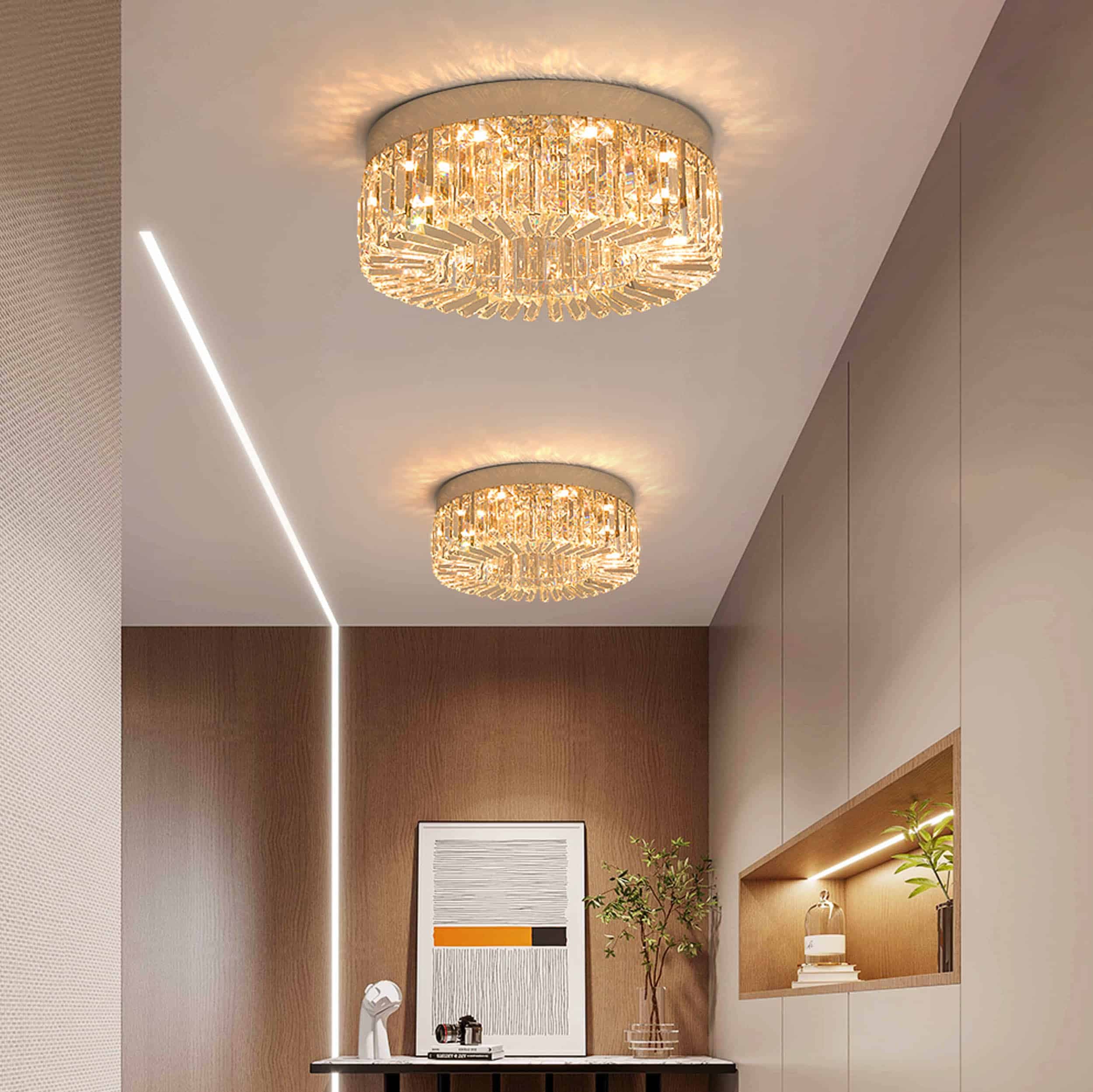 Florens kristallplafond Krom