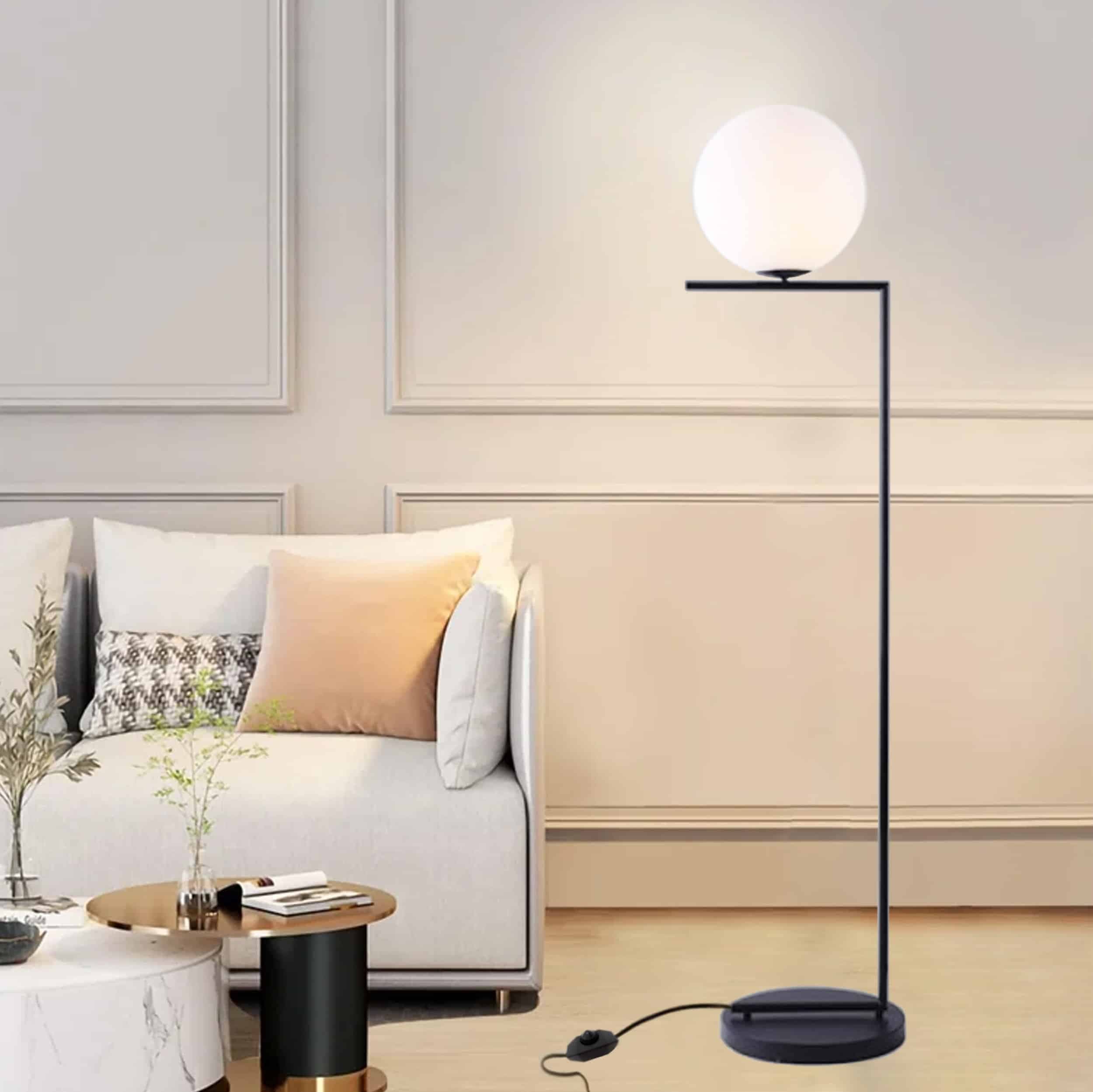Lana golvlampa mattsvart
