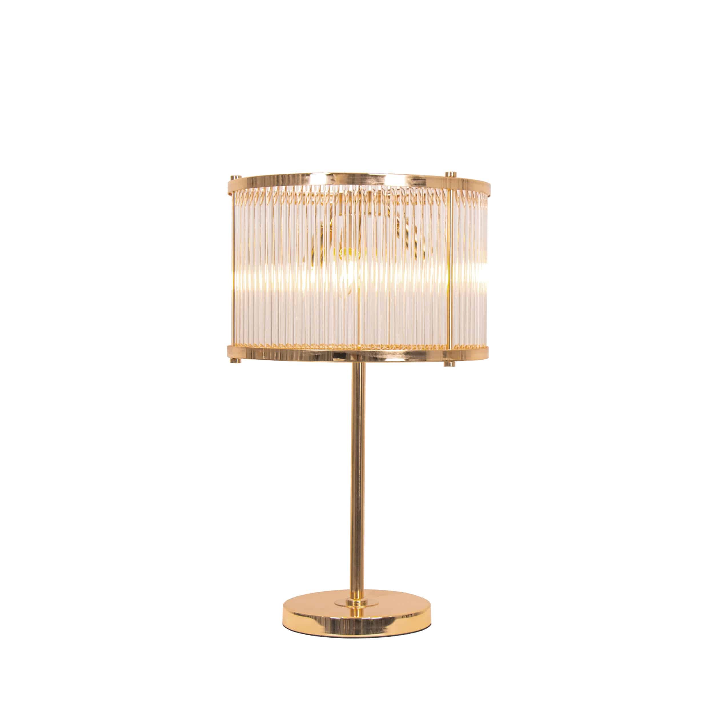 Nelson bordslampa guld