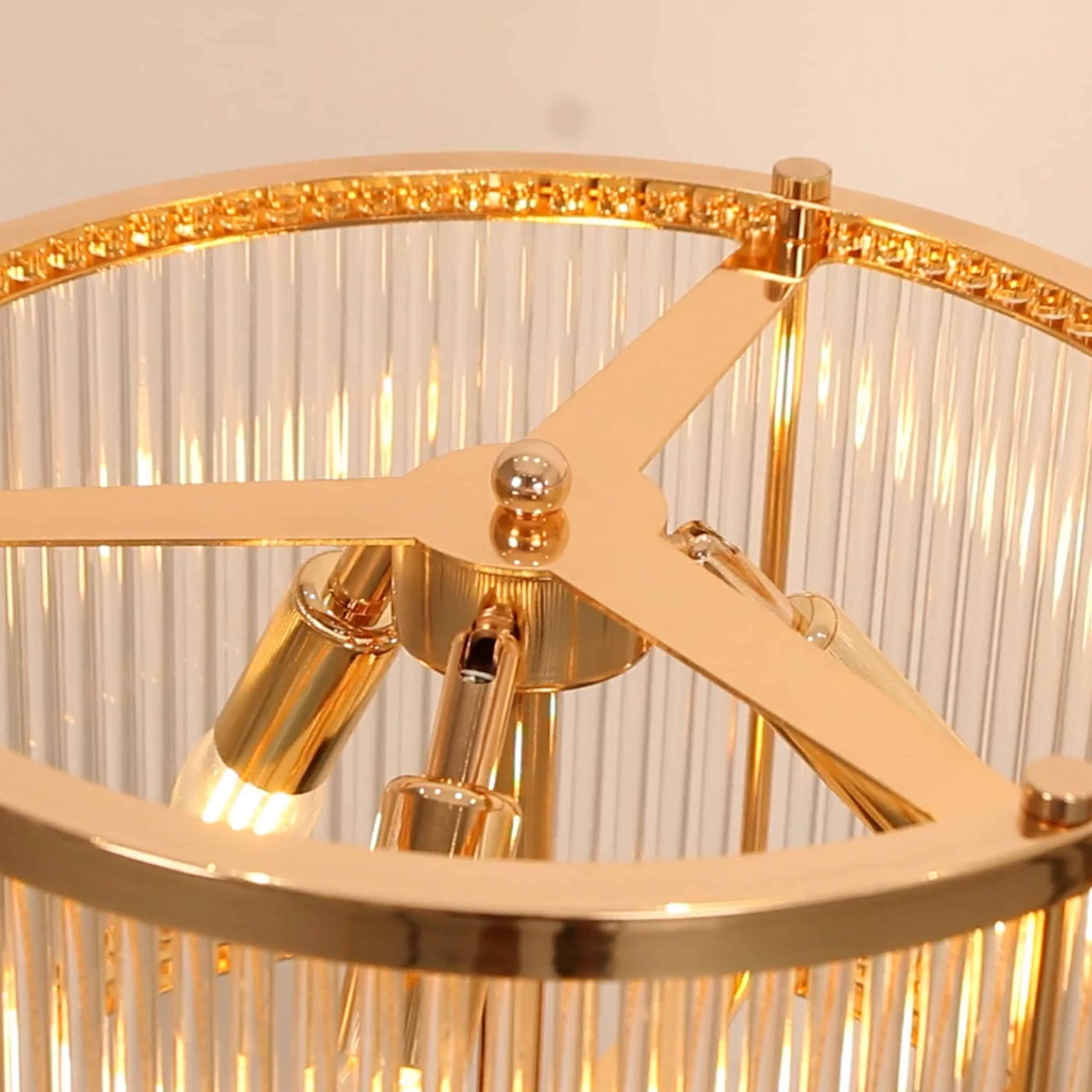 Nelson bordslampa guld