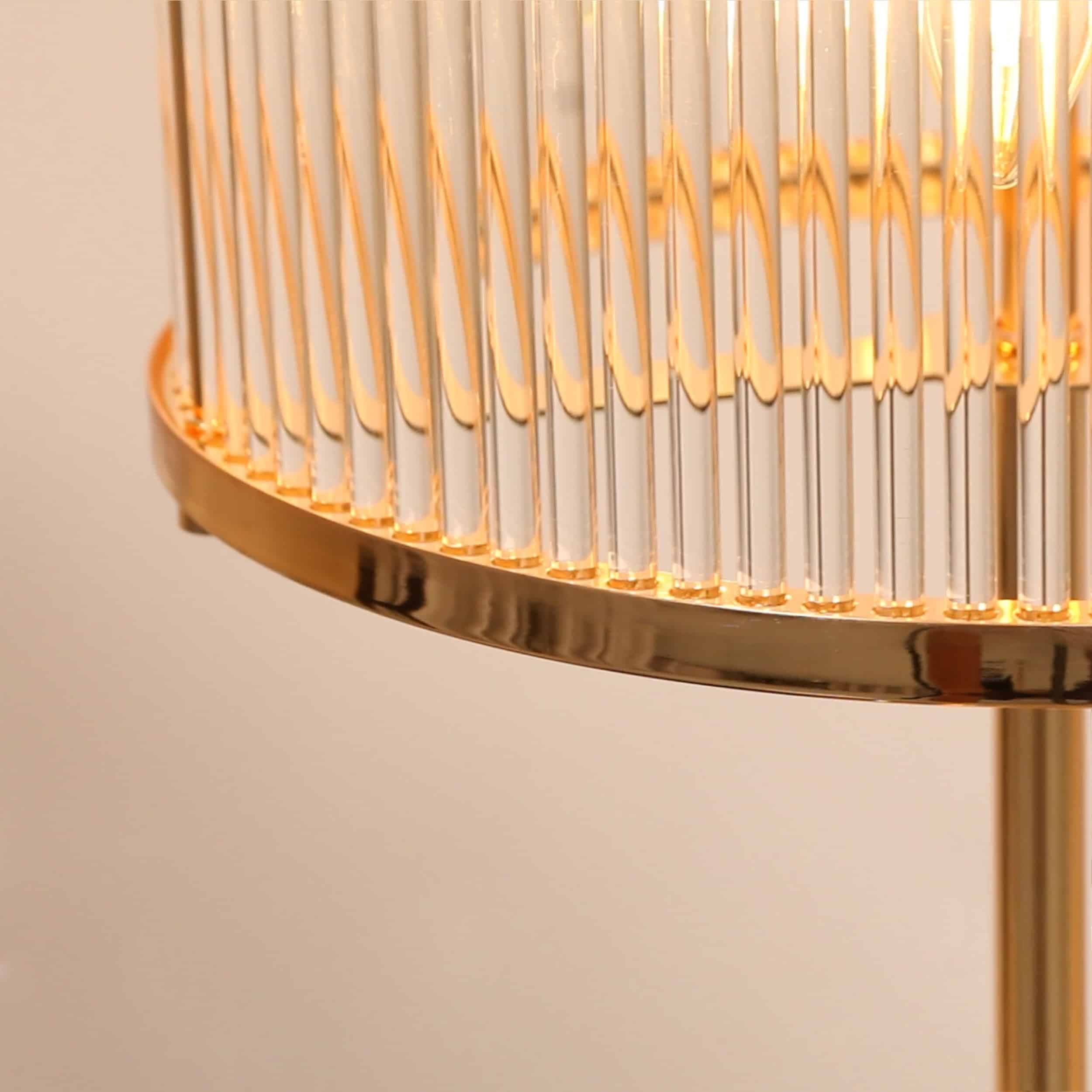 Nelson bordslampa guld