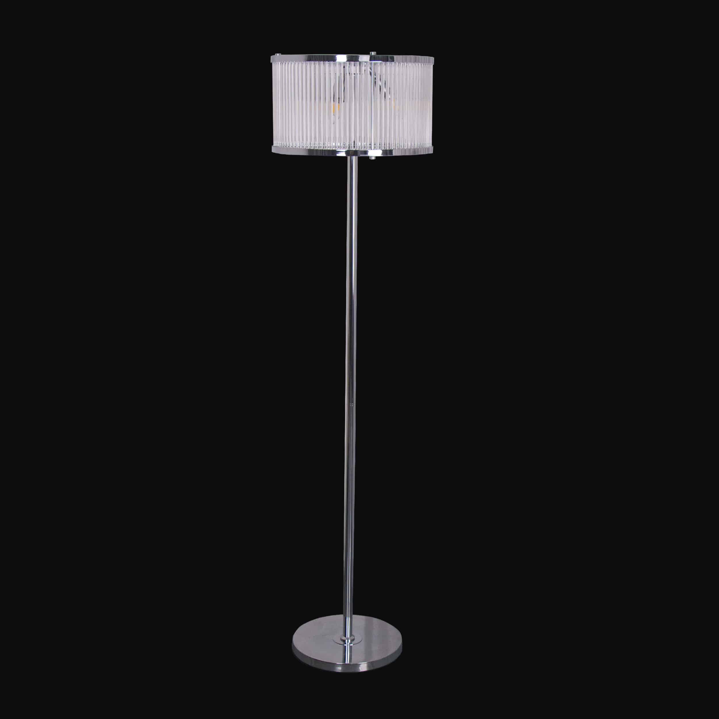 Nelson golvlampa krom