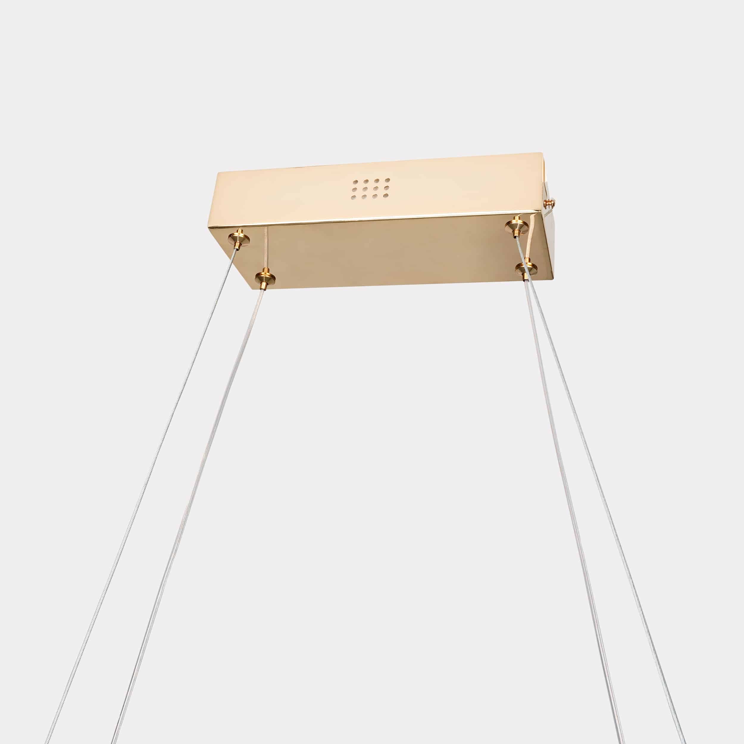 Rio taklampa guld