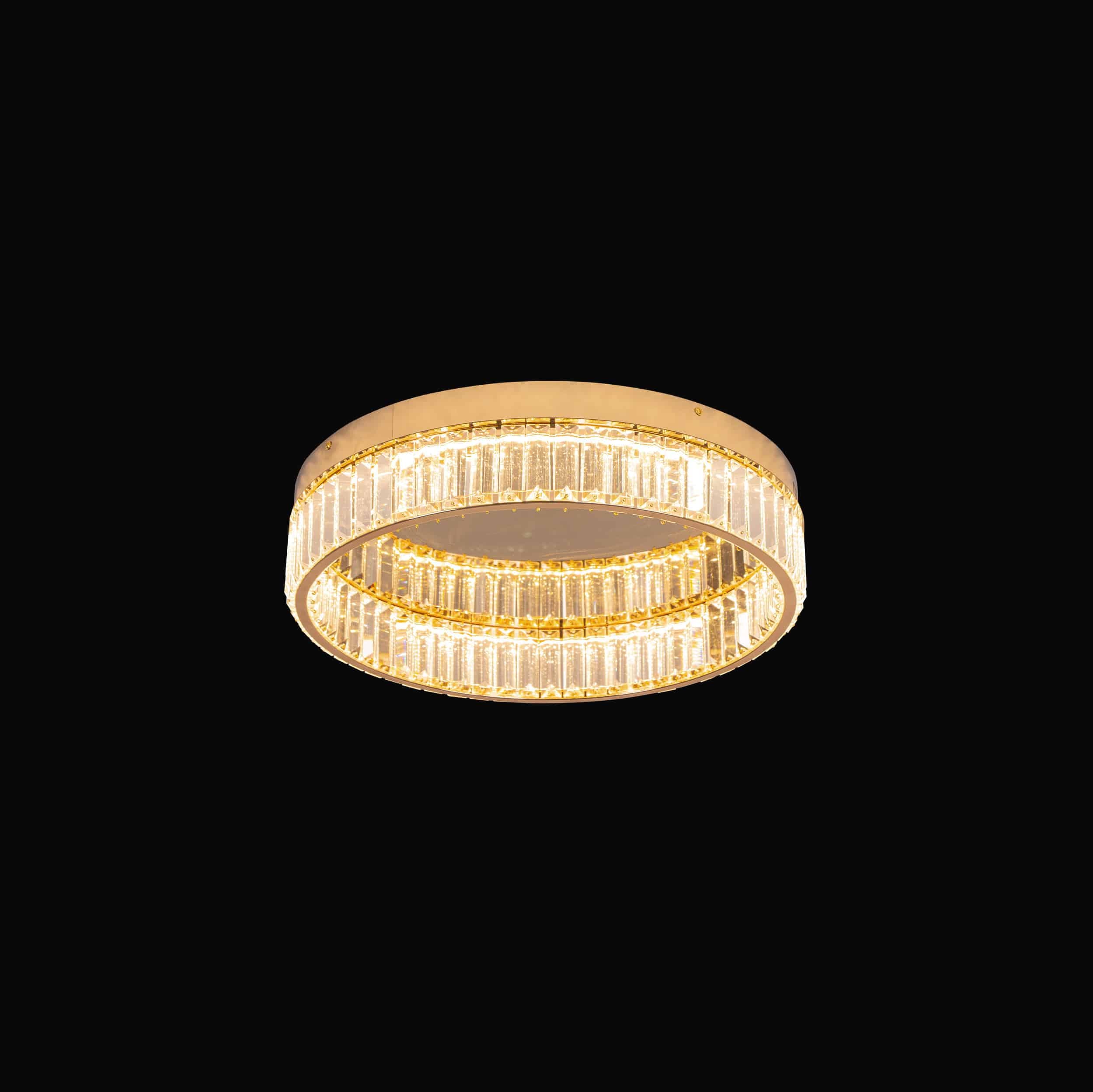 Tyra Takplafond guld 30 cm