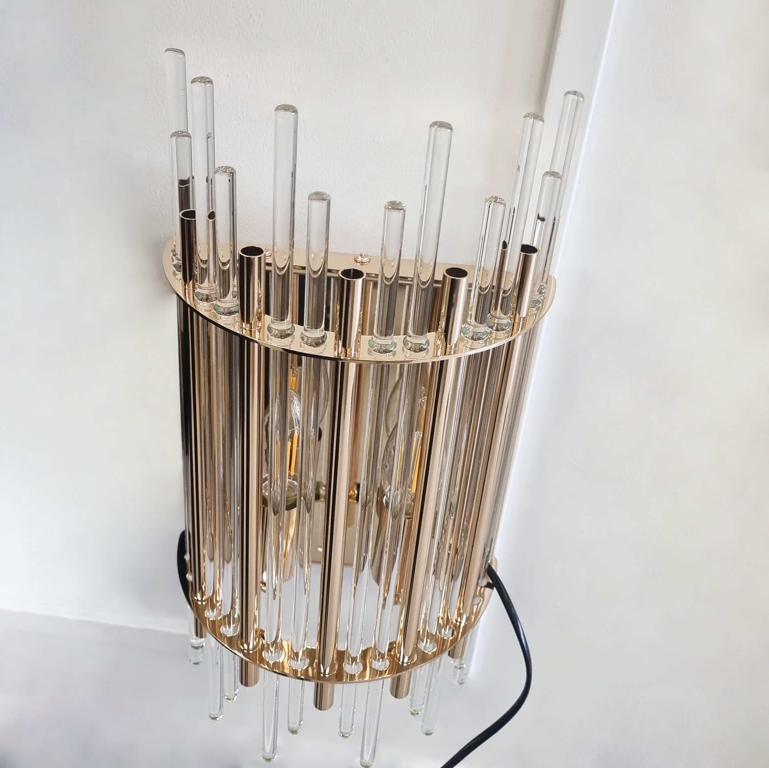 Venissa vägglampa guld