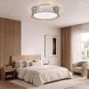 Bianca kristallplafond guld dimbar 50 cm (10)