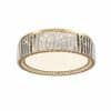 Bianca kristallplafond guld dimbar 50 cm (2)