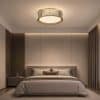 Bianca kristallplafond guld dimbar 50 cm (8)